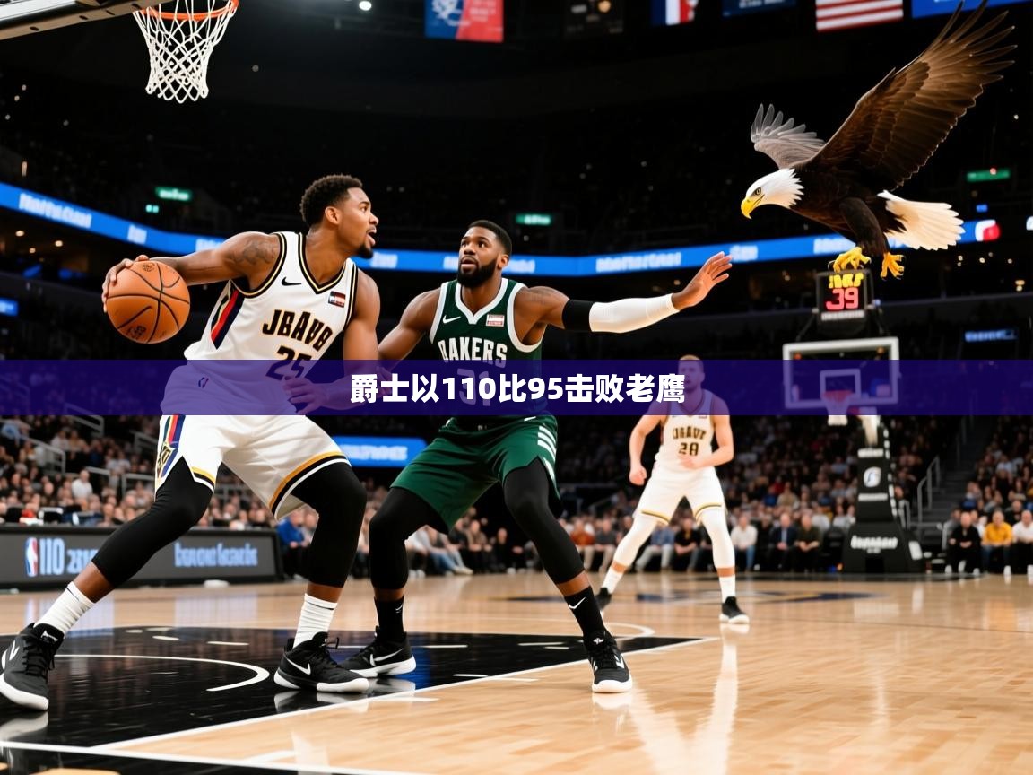2025kaiyun体育入口爵士以110比95击败老鹰  第1张
